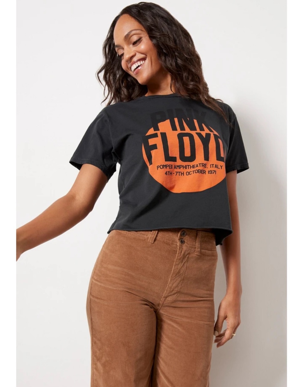 Retrobrand Black Label Pink Floyd Black Tee
